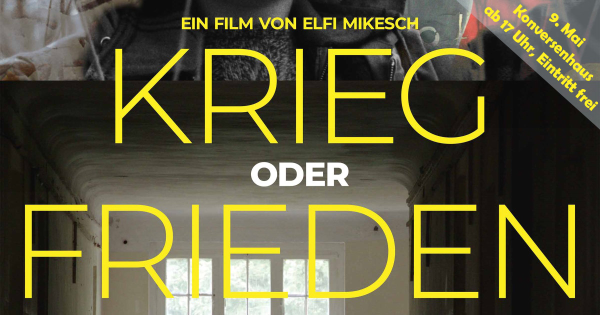 Flyer für Film Krieg oder Frieden