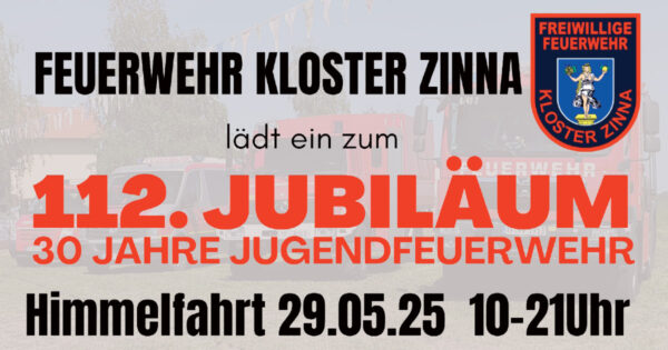 Feuerwehr Kloster Zinna Fest Himmelfahrt