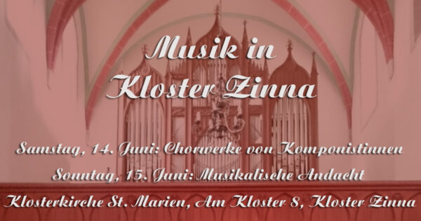 Musik in Kloster Zinna
