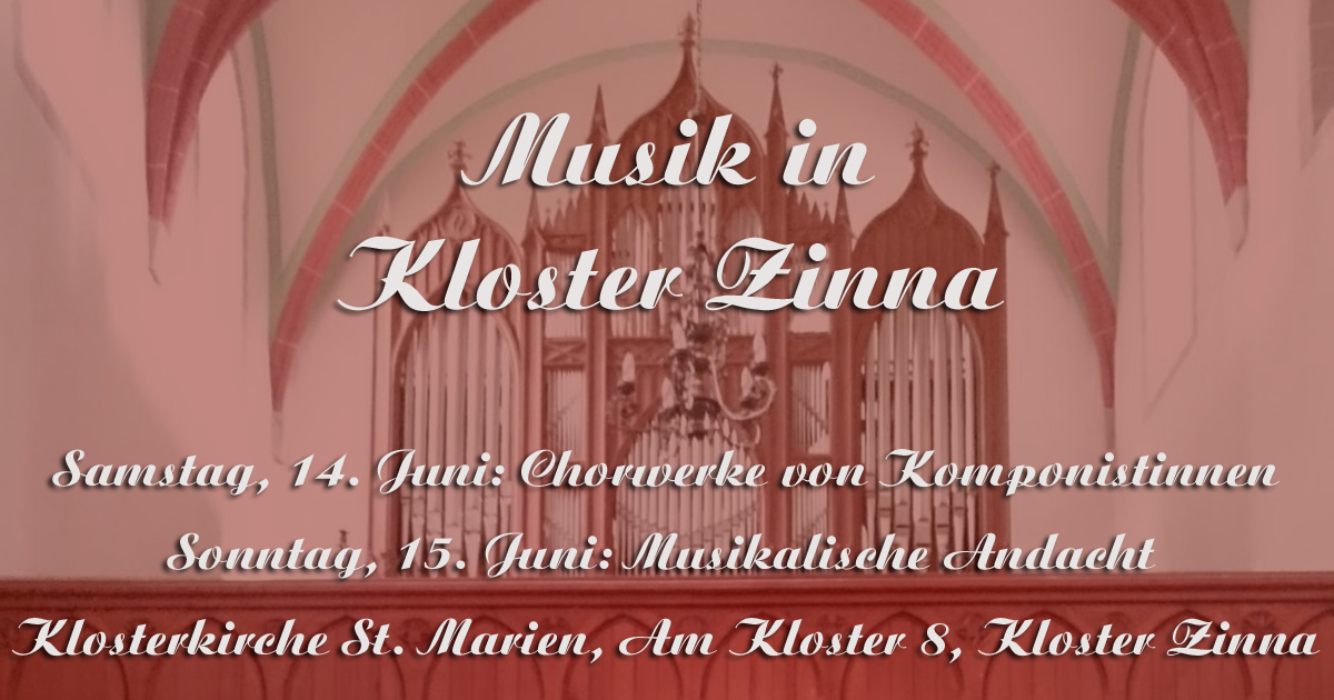 Musik in Kloster Zinna