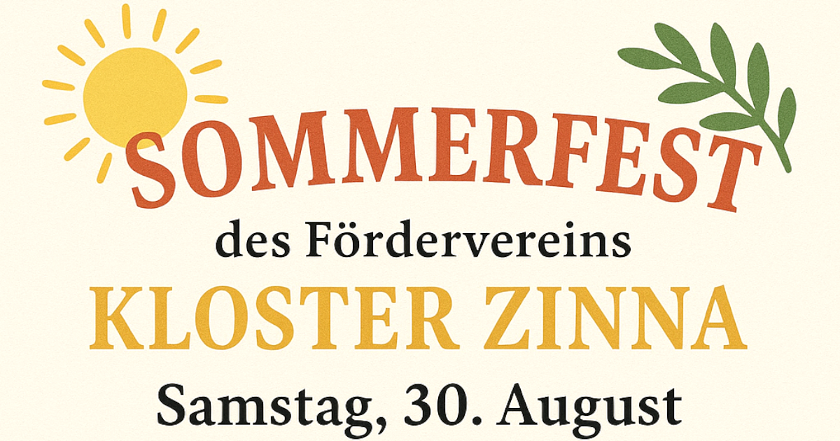 Flyer Sommerfest 2025