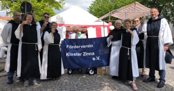 Mönche vom Förderverein beim Stadtfest 2024