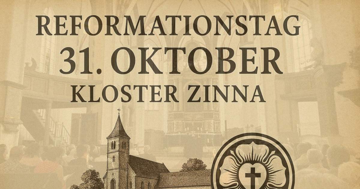 Reformationstag in Kloster Zinna 2025