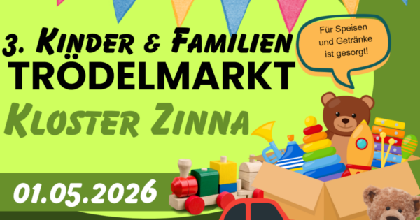Flyer Trödelmarkt 2026 Kitta Pittiplatsch
