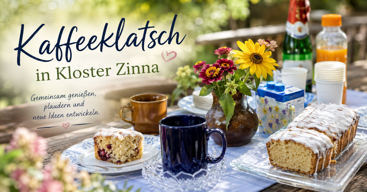 Der Kaffeeplausch im September_2026 von Ute und Lutz liebevoll organisiert